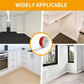 NeatiEase (White) Flexible Baseboard Molding Trim, Self-Adhesive Vinyl Wall Base Cove Base, Peel and Stick Rubber Wall Base Moulding Trim for Easy Installation