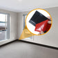NeatiEase (Black) Flexible Baseboard Molding Trim, Self-Adhesive Vinyl Wall Base Cove Base, Peel and Stick Rubber Wall Base Moulding Trim for Easy Installation