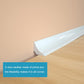 Flexible Trim Caulk Strip Wall Moulding Trim, Peel and Stick Trim for Wall Corner Deco, Ceiling, Backsplash Tile Edge, Countertops, Baseboard, Floor