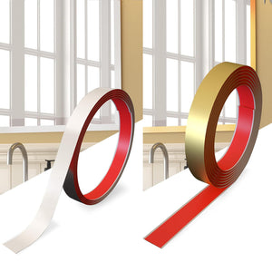 NeatiEase Mirror Frame Border, Peel and Stick Waterproof Metal Mirror Trim, Stainless Steel Molding Trim Kit for Bathroom Decor Wall Decor, Fireplace