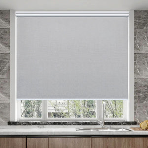 NeatiEase Sunshade Fabric Roller Shades in Blackout/Light Filtering