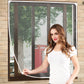 NeatiEase Grooved Style DIY Magnetic Window Screen