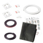 NeatiEase Grooved Style DIY Magnetic Window Screen
