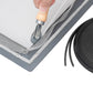 NeatiEase Black Window Screen Spline 0.16"x100ft