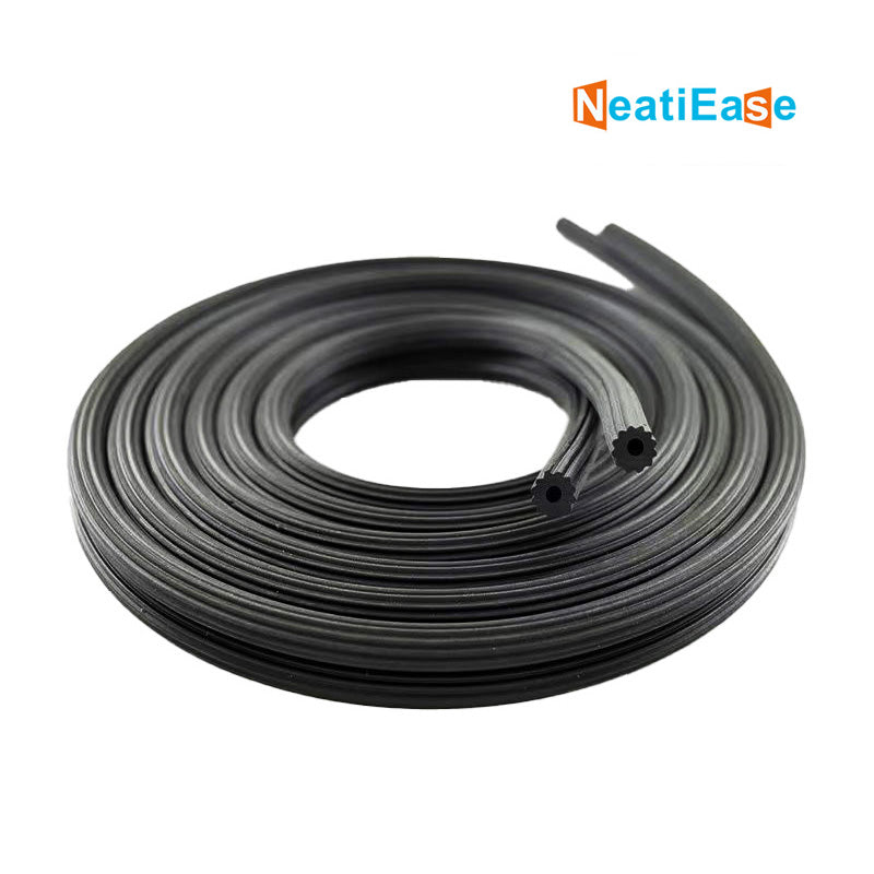 NeatiEase Black Window Screen Spline 0.16"x100ft