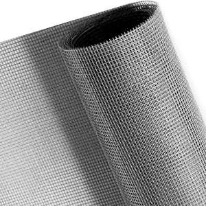 NeatiEase Adjustable Flexible Fiberglass Screen Mesh for Doors Windows