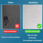 NeatiEase Adjustable Flexible Fiberglass Screen Mesh for Doors Windows Small Pack