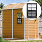 NeatiEase 2 Pack Black Shed Windows Flush Mount Window with Tempered Glass and Fiberglass Screen for Shed, Chicken Coop, Playhouse, Household, Garage