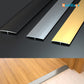 NeatiEase T Molding Transition Strip 3pcs, Aluminum Laminate Floor Divider, Threshold for Floor Gaps 4ft Length 0.8/1.6inch Width