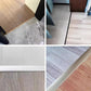 NeatiEase T Molding Transition Strip 3pcs, Aluminum Laminate Floor Divider, Threshold for Floor Gaps 4ft Length 0.8/1.6inch Width