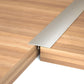 NeatiEase T Molding Transition Strip 3pcs, Aluminum Laminate Floor Divider, Threshold for Floor Gaps 4ft Length 0.8/1.6inch Width
