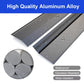 NeatiEase Threshold Ramps 4in for Doorways, Metal Floor Transition Strip Replacement, Aluminum Floor Reducer Molding for Carpet/Entry Door/Tile/Threshold/Wheelchair