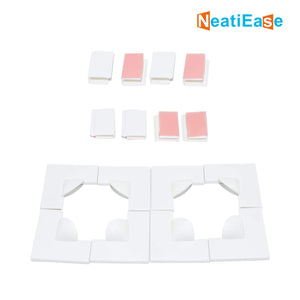 NeatiEase Window Screen Accessories, 8 Window Screen Corners, 8 Window Clip