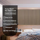 NeatiEase 4 PCS Wood Panels for Wall and Ceiling - 120 x 11 Inch Wood Slat Acoustic Panels - Modern Sound Absorbing Wall Panels for Interior Wall Decor for Home, Office, Studio（副本）