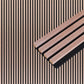 NeatiEase (Walnut) 3D Wood Wall Panel, 9 Feet Acoustic Slat Wall Panels for Interior Wall Decor and Noise Reduction, Decorative Slat Wall Paneling