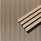 NeatiEase (Natural Oak) 3D Wood Wall Panel, 9 Feet Acoustic Slat Wall Panels for Interior Wall Decor and Noise Reduction, Decorative Slat Wall Paneling