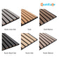 NeatiEase 4 PCS Wood Panels for Wall and Ceiling - 108 x 11 Inch Wood Slat Acoustic Panels - Modern Sound Absorbing Wall Panels for Interior Wall Decor for Home, Office, Studio