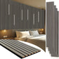 NeatiEase 4 PCS Wood Panels for Wall and Ceiling - 120 x 11 Inch Wood Slat Acoustic Panels - Modern Sound Absorbing Wall Panels for Interior Wall Decor for Home, Office, Studio（副本）