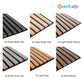 NeatiEase 2 PCS Wood Panels for Wall and Ceiling - 108 x 11 Inch Wood Slat Acoustic Panels - Modern Sound Absorbing Wall Panels for Interior Wall Decor for Home, Office, Studio